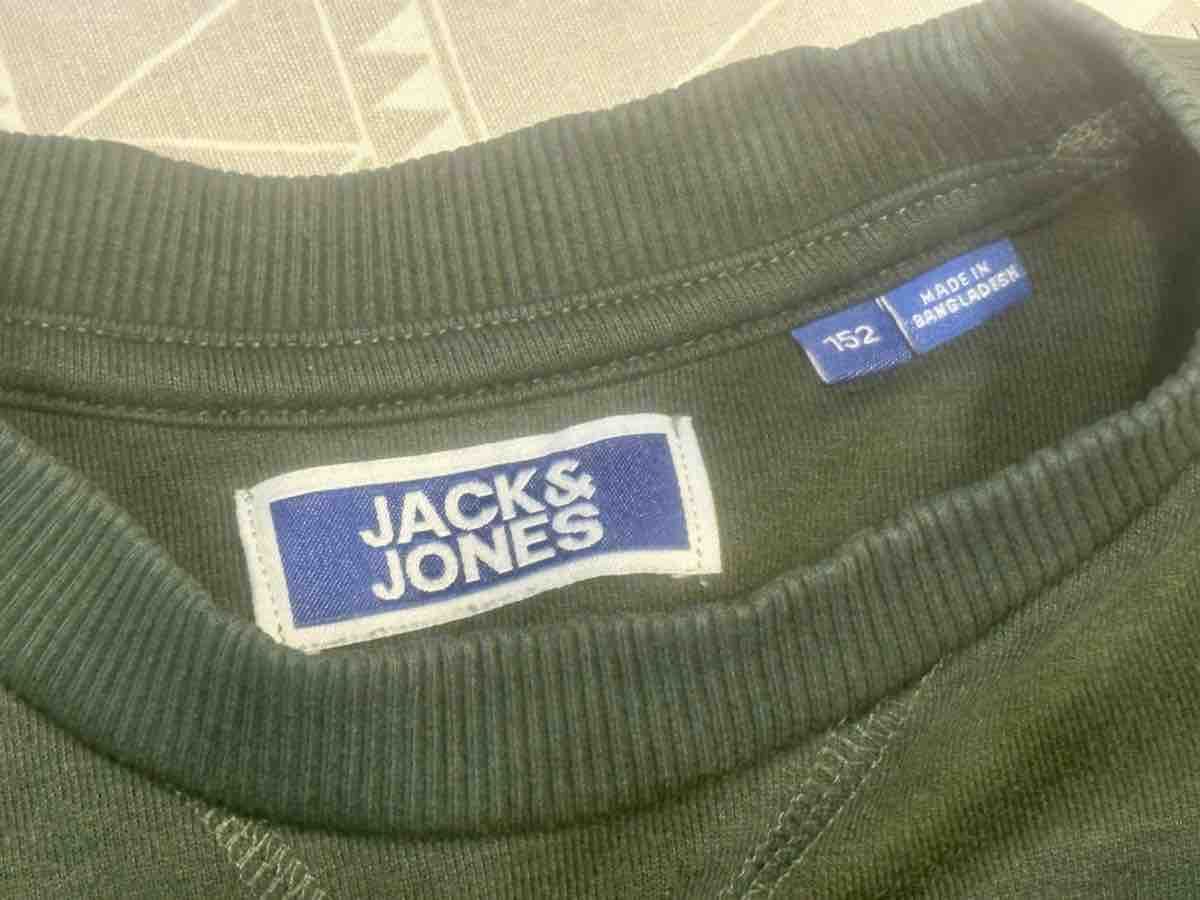Jack & Jones Pulls et sweat-shirts: Jack & Jones Pullover olivgrün Grösse 152 – Neuf (Voir description) à Kleinandelfingen par all4swiss 1