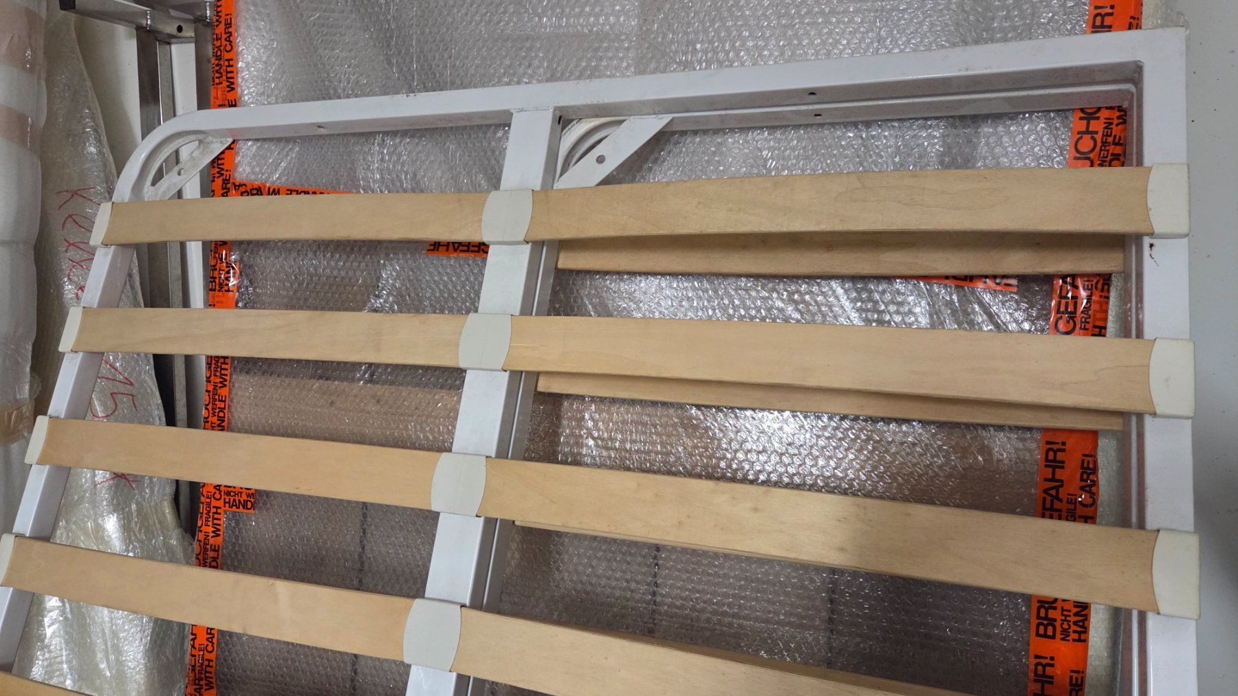 Letti: Doppelbett Leder 180x200cm mit Nachttisch – Usato da Oberstammheim venduto da cziegeler 4