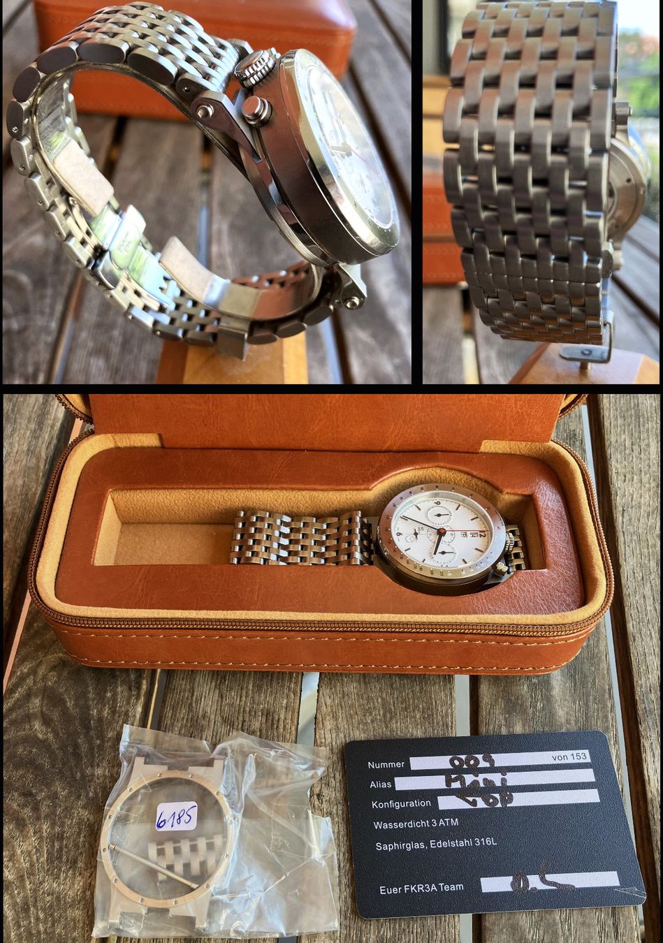 Uhren: Bullhead Swiss Automatic Chronograph Telemeter Lim. Edition – Neu (gemäss Beschreibung) aus Basel von Brouw 9