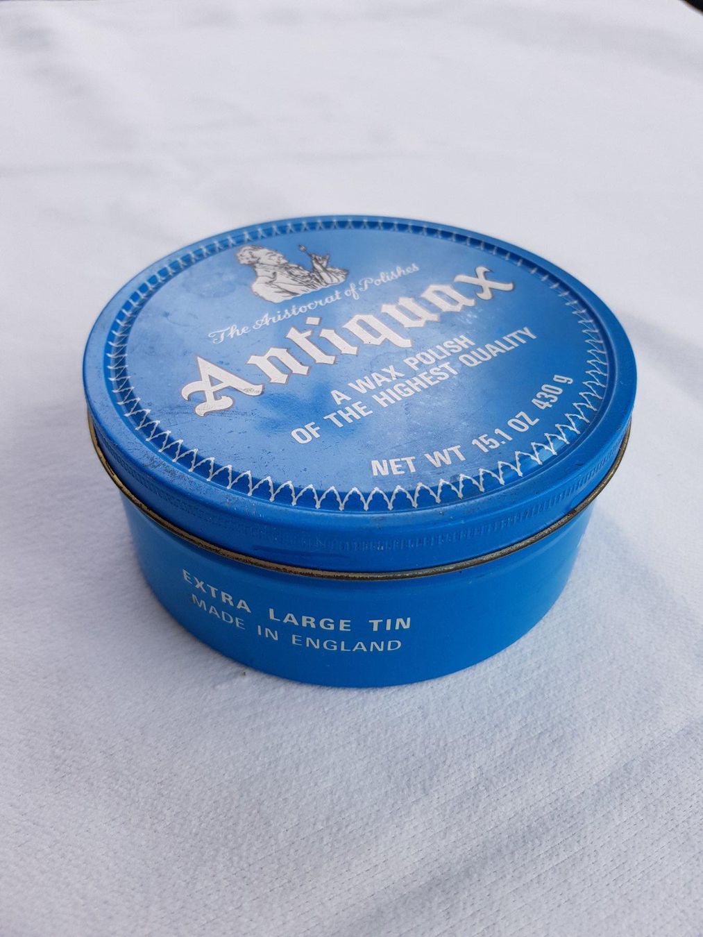 Behälter & Ähnliches: Vintage Blechbüchse "ANTIQUAX" – Gebraucht aus Näfels von SuEdHe 3