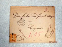 Briefumschlag, Mellingen 30.VI. 72
