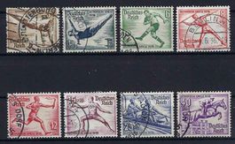 Deutsches Reich 1936  Serie komplett 609-616 gest.