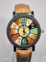 Mehrfarbige Sondo-Uhr, einzigartiges Design! Ein Sammlerstüc