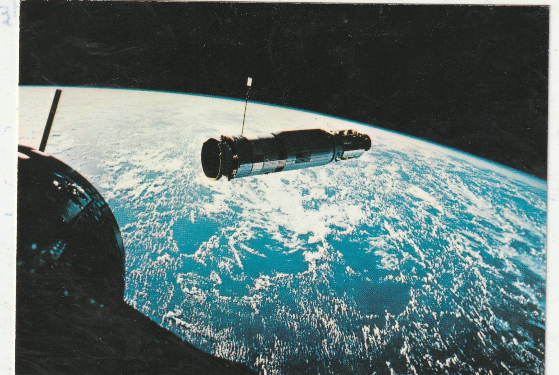 Ansichtskarten: 5 Karten NASA Mondmission 1969 – Gebraucht aus Lumbrein von made02