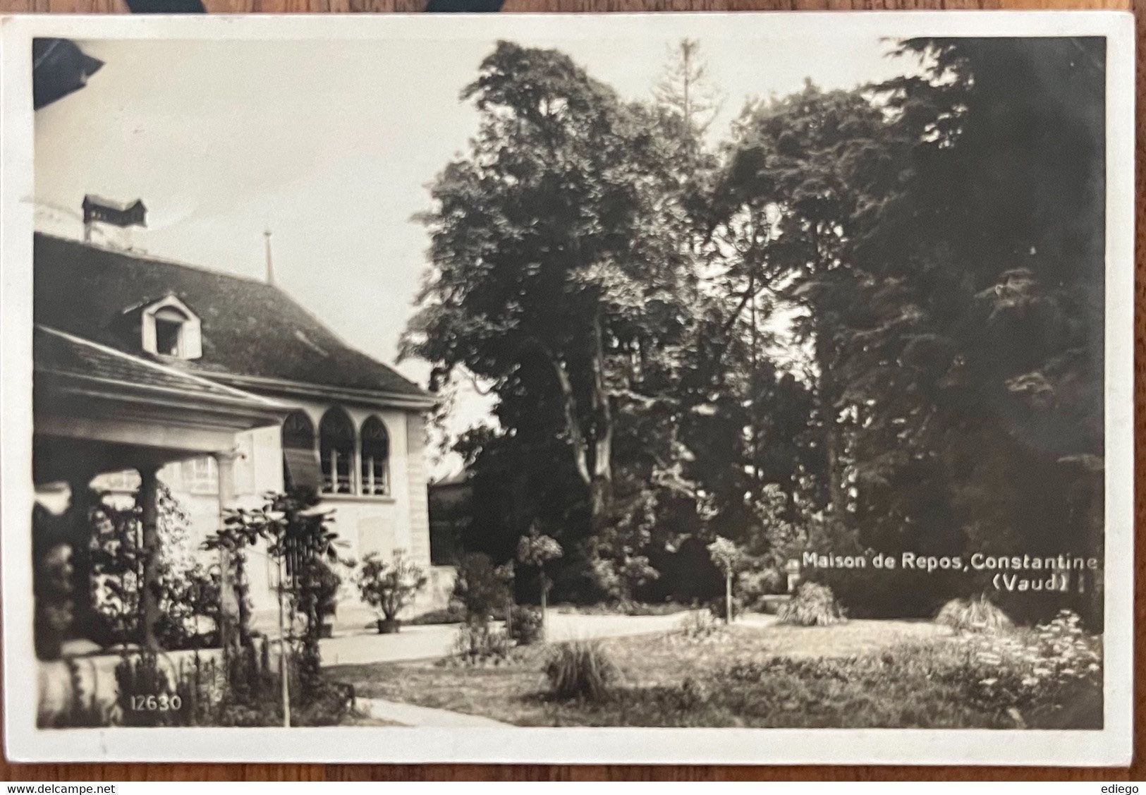 Ansichtskarten: CONSTANTINE - VULLY LES LACS 1925 – Gebraucht aus Lutry von Ediego