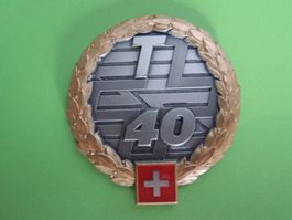 Schweizer Armee Emblem für Béret in sehr schönem Zustand