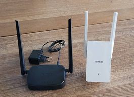 Pack WiFi Tenda: Routeur 4G N300 + Extender WiFi 6 AX1500