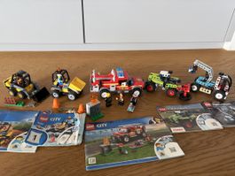 5 Lego Fahrzeuge 