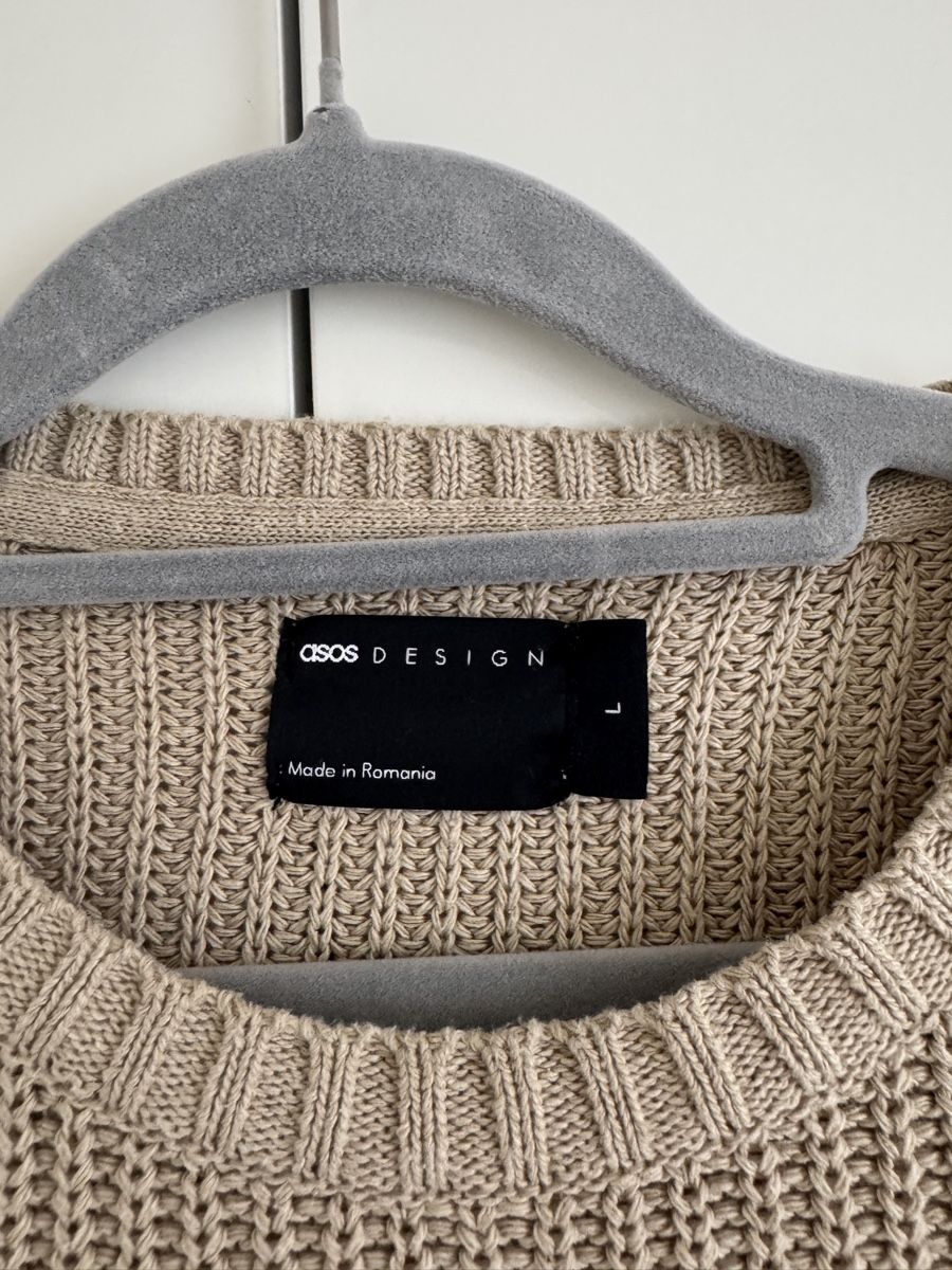 Asos Pullover & Sweatshirts: Herren Strickpullover ASOS beige – Gebraucht aus Frauenfeld von ani_pdx9 2