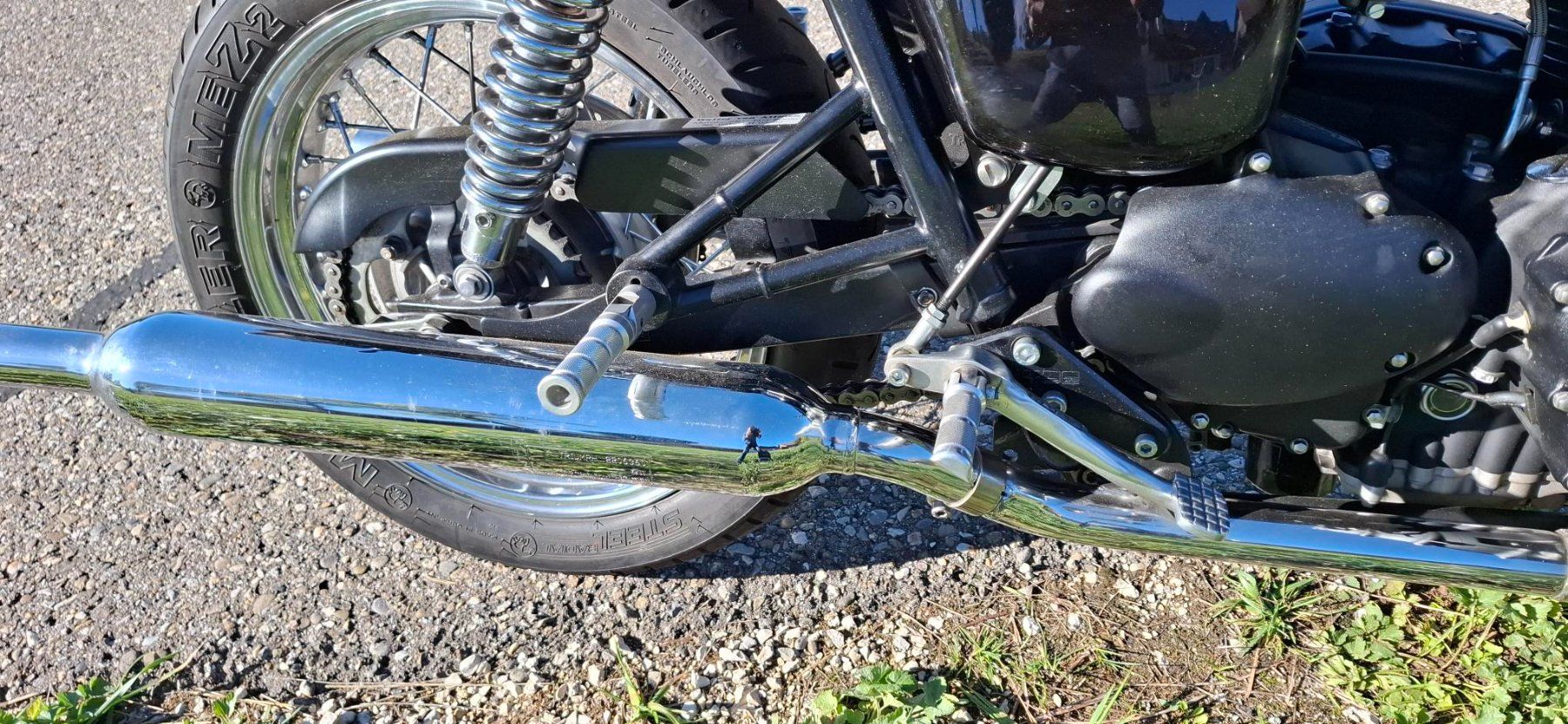 Triumph Strada: Triumpf Bonneville 900 – Usato da Tavannes venduto da valda 4