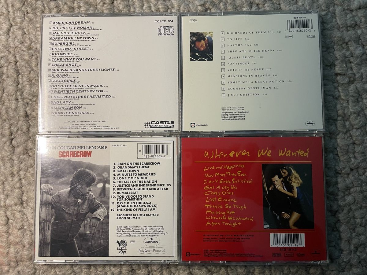 CD: 4x John Cougar Mellencamp – Usato da Reinach AG venduto da trigger7811 1