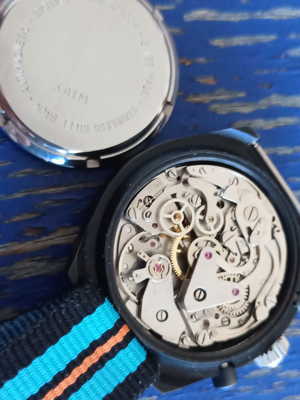 Orologi: Arsa Oceanmaster Chronograph Handaufzug  – Usato da Dübendorf venduto da Puenti007 5