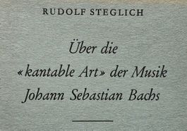 Rare Jahresgabe 1957 der Internationalen Bach-Gesellschaft