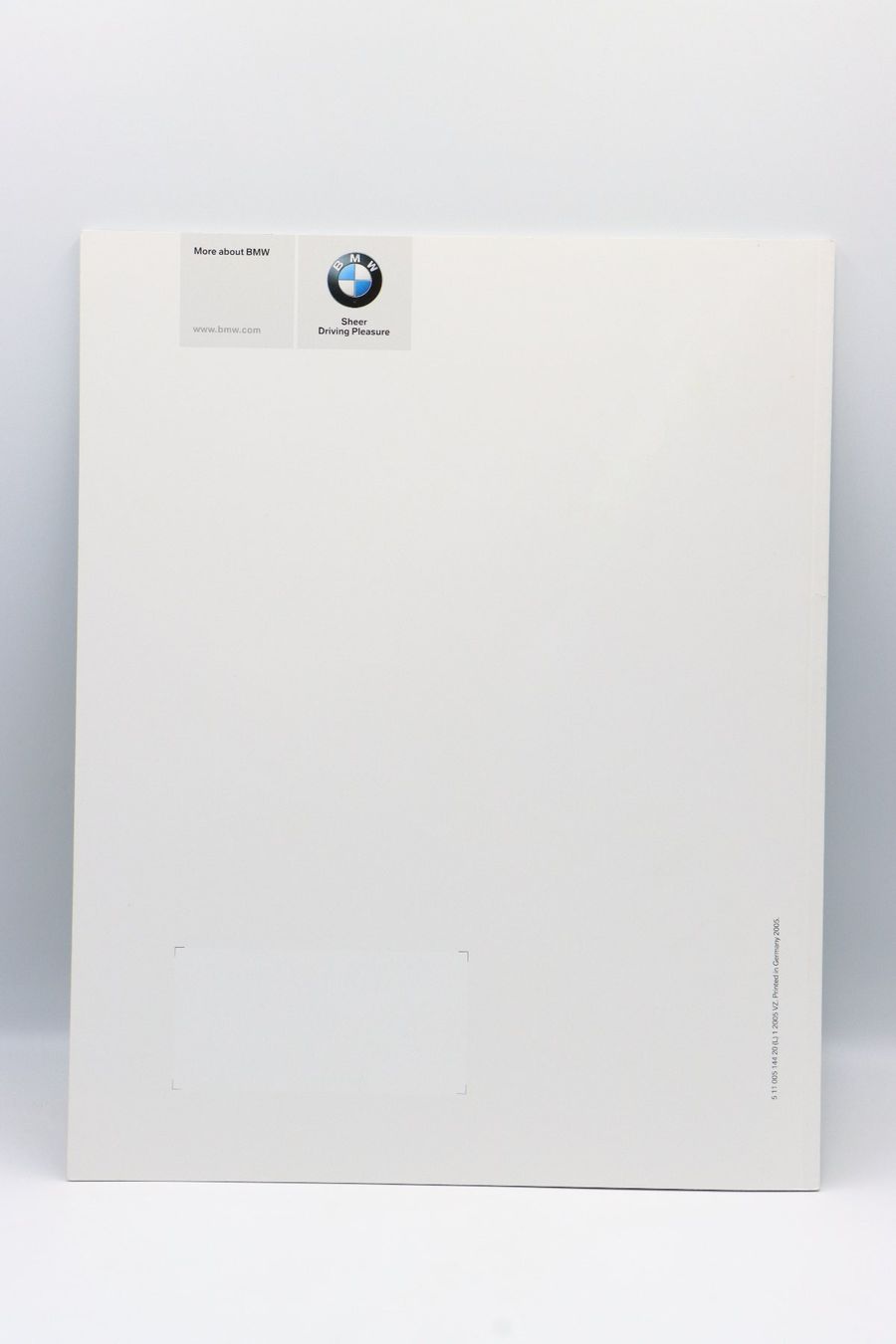 BMW Dokumente: BMW M5 E60 / M6 E63 2005 Prospekt – Gebraucht aus Bühl b.Aarberg von Collectorpassions 1