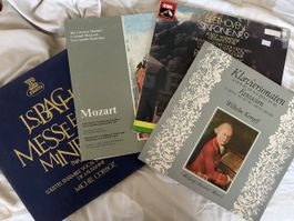 🌸🌸🌸 4er Vinyl-Set Klassisch von BACH, MOZART, BEETHOVEN