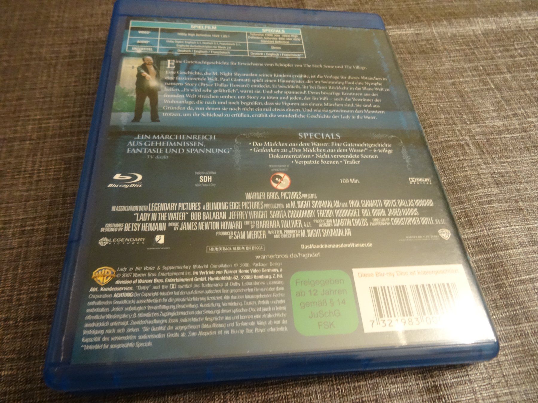 Tutti i DVDs: Lady in the Water - Blu-ray – Usato da Olten venduto da Disc-Verkauf 2