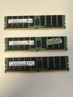 96GB RAM (3x 32GB) 4DRx4 PC4-2133P-LD1-11, PN: 752372-081