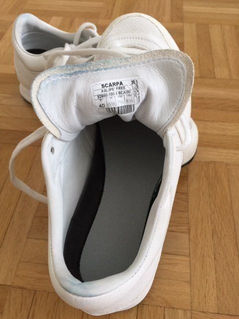 Scarpa Scarpe da donna: Sneaker "Scarpa" (Voll-Leder) Gr. 40 – Nuovo (secondo la descrizione) da Walenstadt venduto da ricamul 7