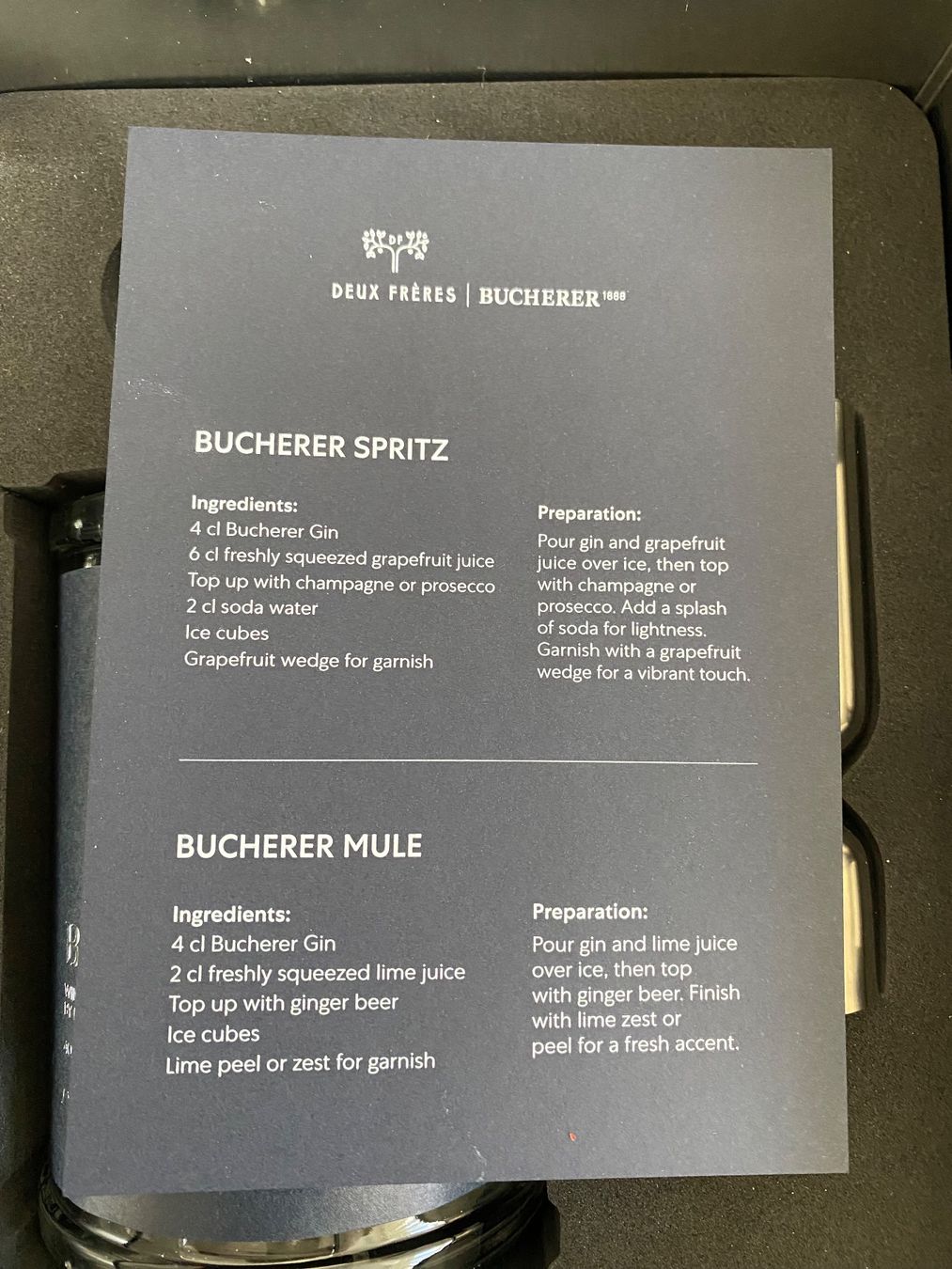 Bevande alcoliche: Bucherer B Gin Set, 500ml, neu und ungeöffnet – Nuovo e nell'imballaggio originale da Luzern venduto da Sommer_26 2