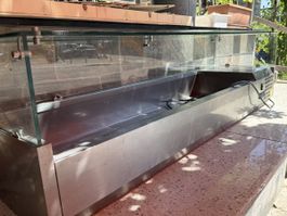 Aufsatz Vitrine für Pizzeria