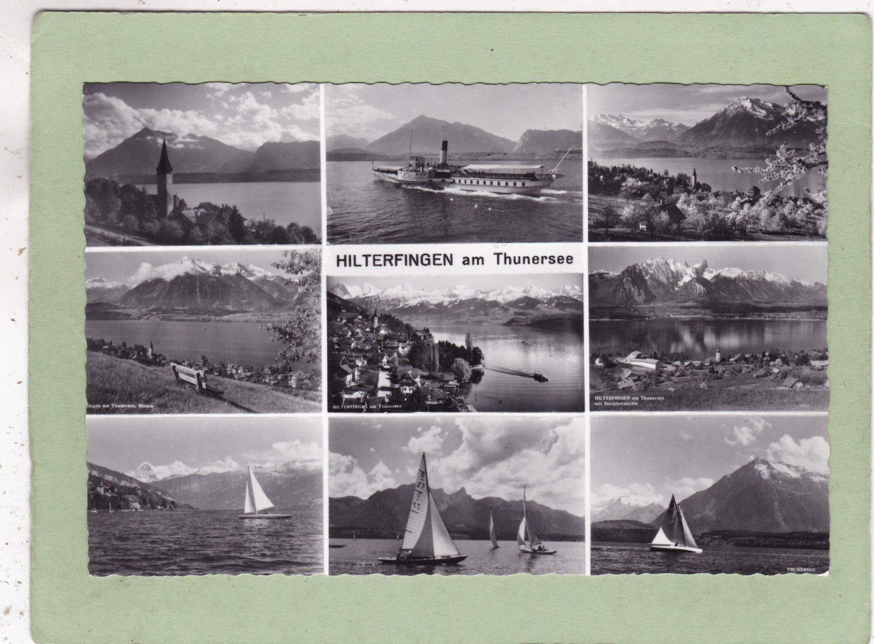 Cartoline postali: Hilterfingen am Thunersee – Usato da Herisau venduto da Lisegrat2008