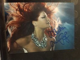 Andrea Berg  - signierte Autogrammkarte