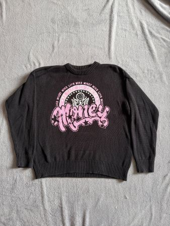 More Money More Love Pullover Grösse S