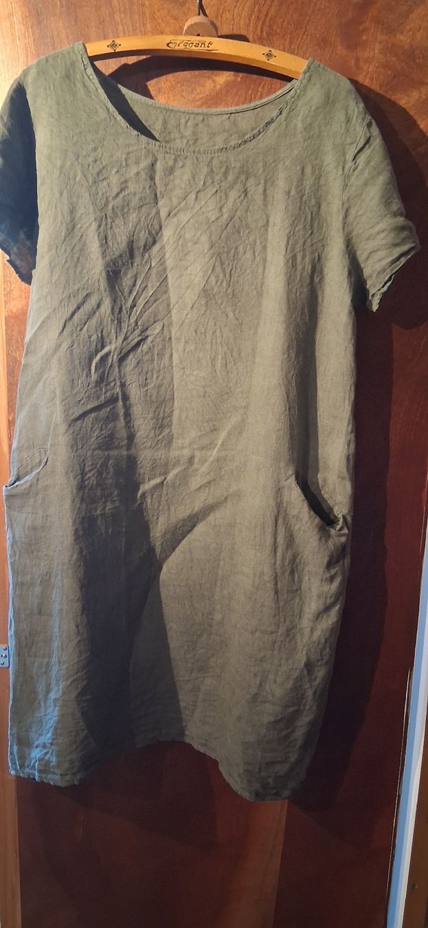 Kleider: Leinenkleid L – Gebraucht aus Zunzgen von NiBe99
