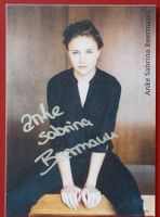 Anke Sabrina Beermann Autogramm signiert Fotopostkarte 10x15