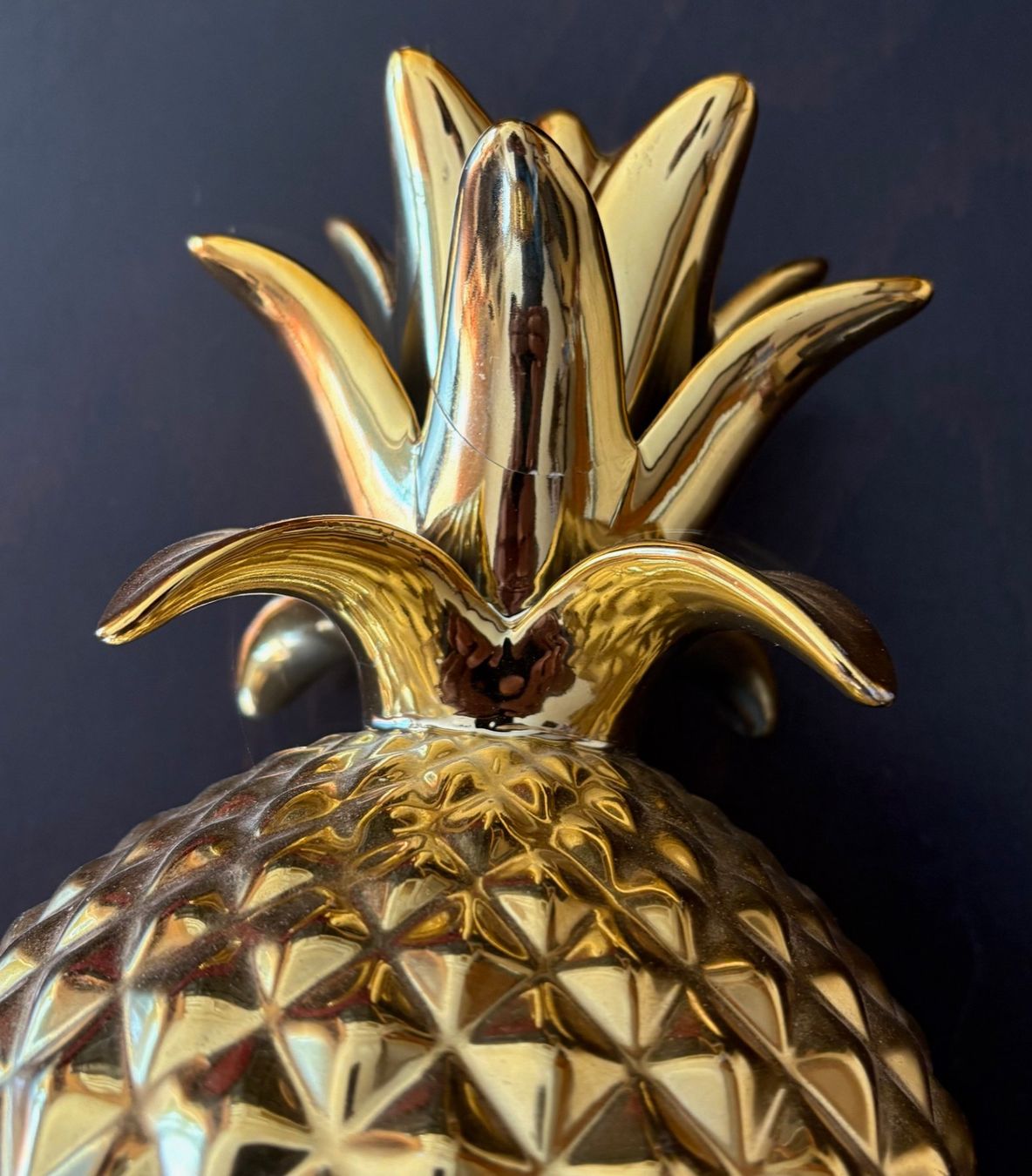 Tutte le decorazioni: Boîte à bijoux ananas dorée céramique – Usato da Le Locle venduto da Sam54 2