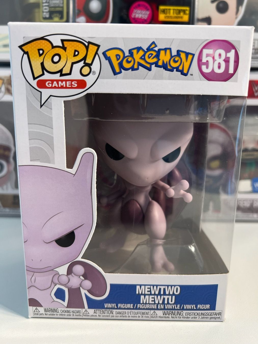 Funko Statuette: Funko POP! Games Pokémon Mewtwo – Nuovo e nell'imballaggio originale da Le Mouret venduto da perfectbijou