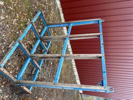 Support métallique robuste pour fenêtres, vitrage, panneaux,