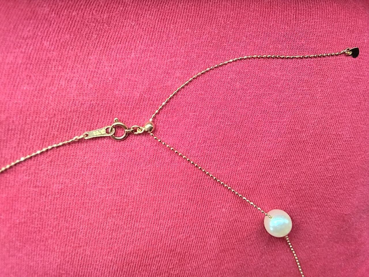 Catenine: Perlenkette, echte Perlen mit 18k Gelbgold – Usato da Horgen venduto da mar_8rbw 2