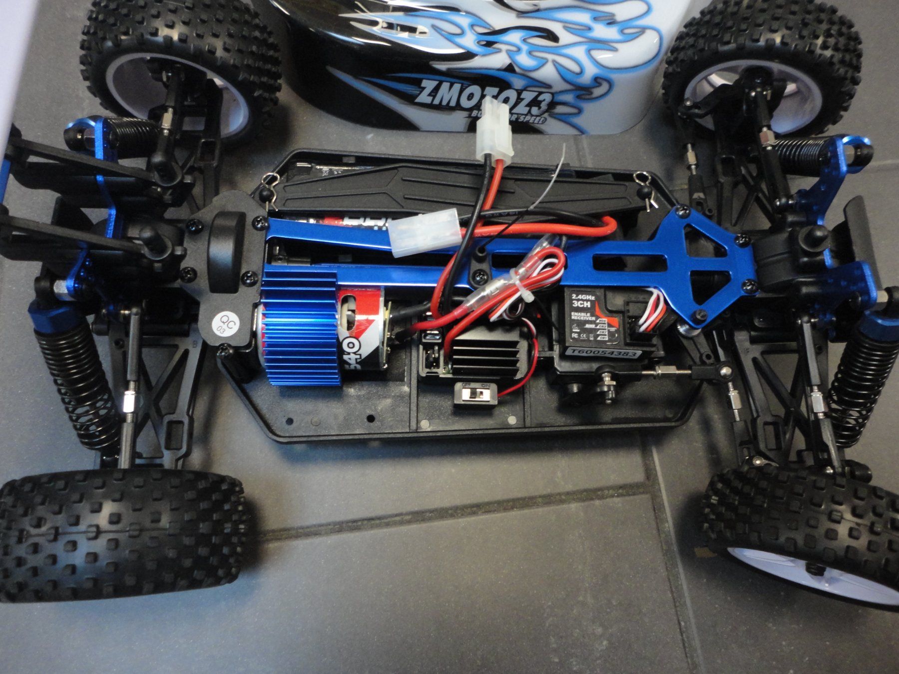 Modellismo RC: Black Ice 4WD Buggy 1:10 neu – Nuovo e nell'imballaggio originale da Horgen venduto da RcModell 4
