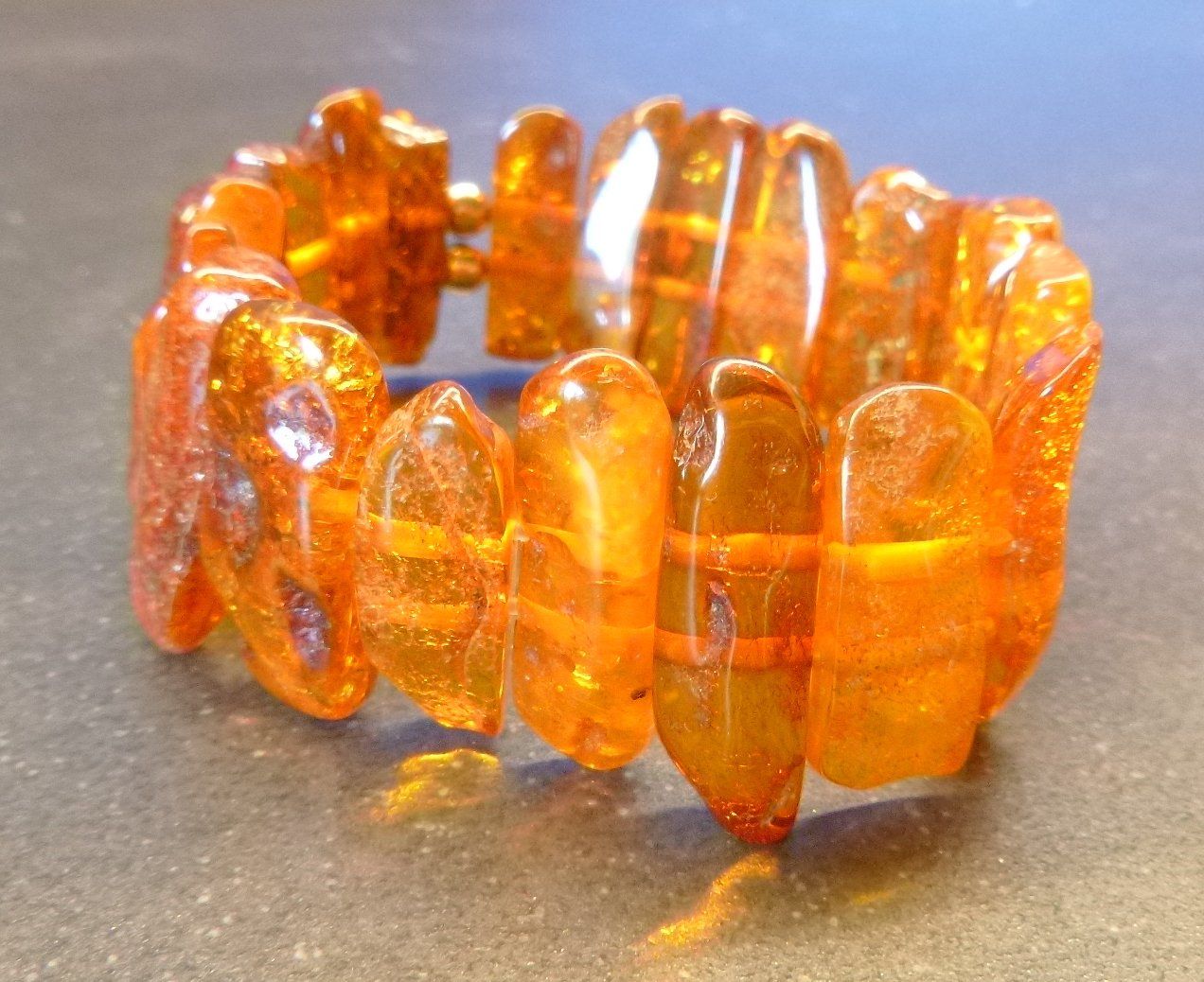 Bracciali & Braccialetti: Schönes Bernstein-Armband – Usato da Freudwil venduto da Traktor57 5