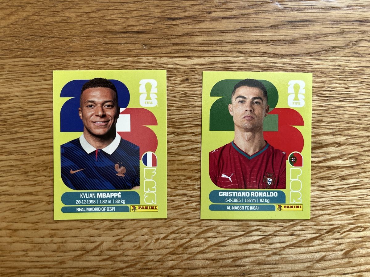 Panini Carte collezionabili: Panini WM 2026, Mbappe und Ronaldo – Nuovo (secondo la descrizione) da Dübendorf venduto da noeGR
