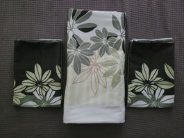 schöne Bettwäsche Duvet 210x200cm, Kissen 2x60/60