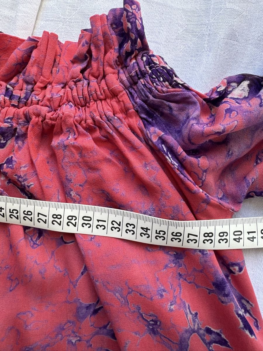 Top: Top rose épaules dénudées – taille S – Usato da Ballaigues venduto da stef1972 1