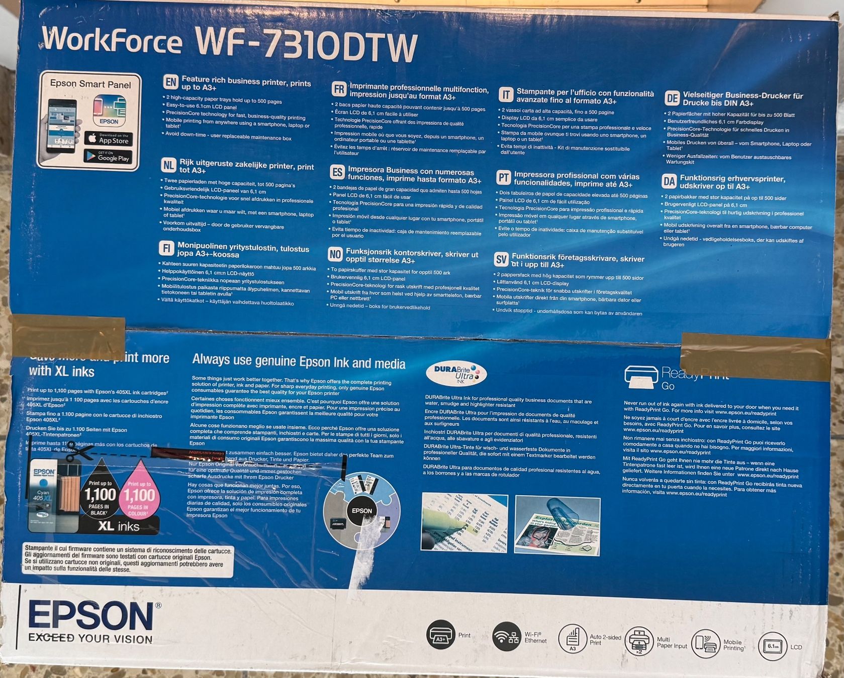 Epson Drucker: Epson WorkForce WF-7310 DTW – Neu (gemäss Beschreibung) aus Schliern b Köniz von rol_whg6 1