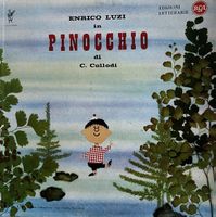 Pinocchio RCA Italia Enrico Luzi Vinyl LP Märchen top Raritä