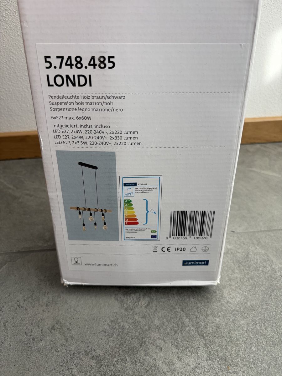 Livique Lampadari & plafoniere: Pendellampe Londi – Usato da Zürich venduto da ale_6bq5