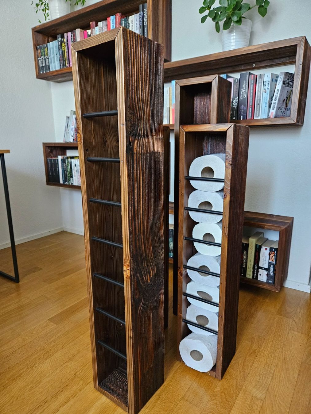 WC: Altholz WC - Rollenhalter – Nuovo e nell'imballaggio originale da Thun venduto da Wood-Art 3