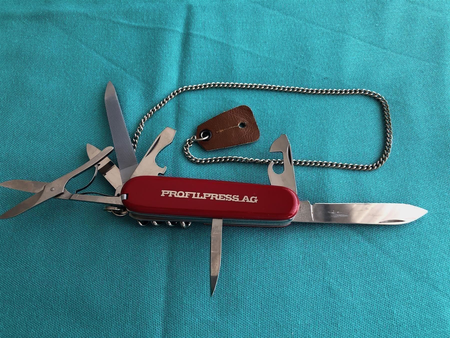 Coltelli tascabile: Schweizer Armee Messer Victorinox, Kette – Usato da Steinhausen venduto da Super05 1