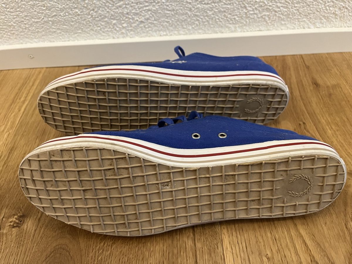 Fred Perry Scarpe da uomo: Fred Perry Sneaker blau Gr. 44 UK 9.5 US 10.5 – Usato da Zürich venduto da Luca-g79 2