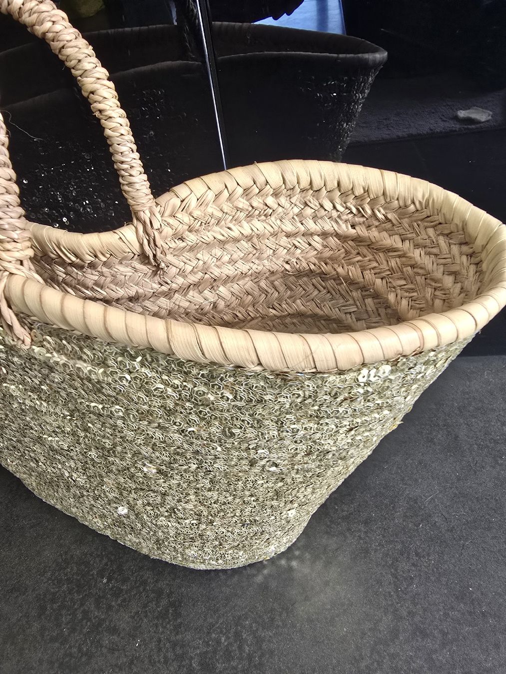Borse da donna: Coole Strandtasche mit Glitzer-Pailetten – Usato da St. Gallen venduto da charly92 3