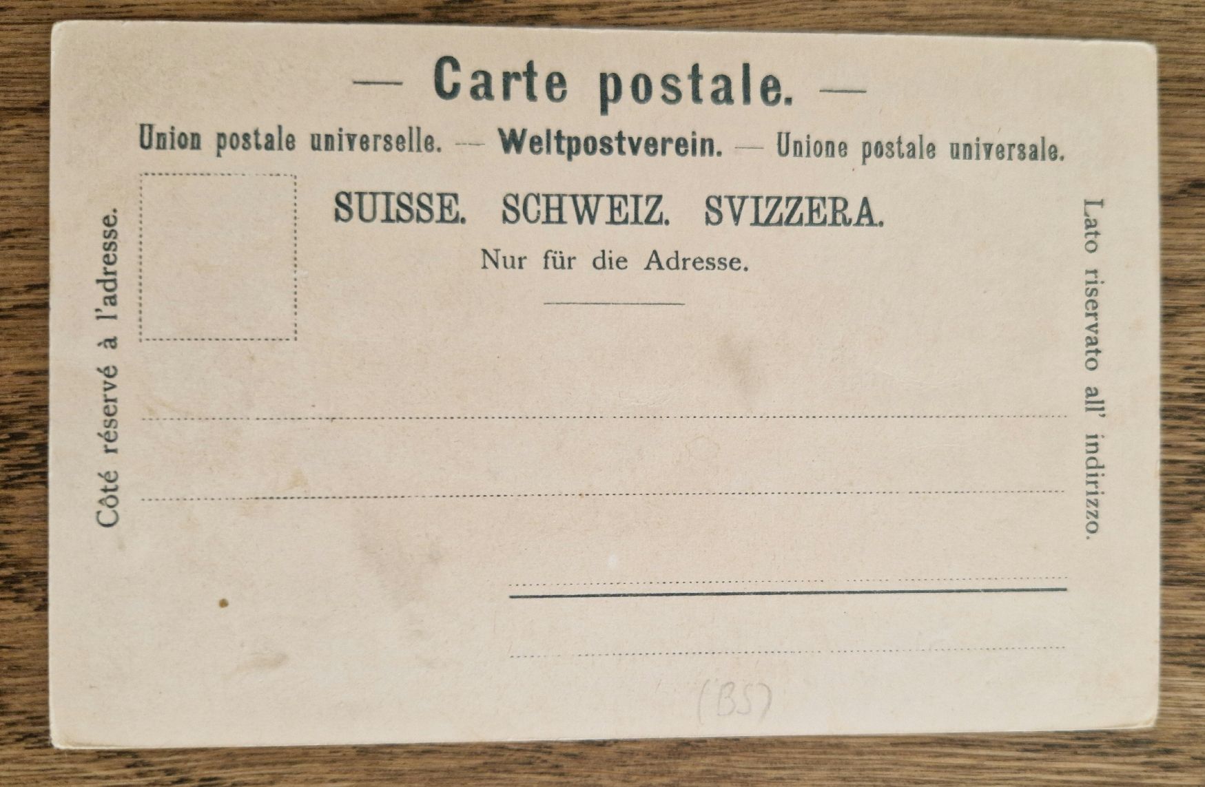 Cartoline postali: Basel, Winter, Stempel Hotel Belvedere, A. Bayer – Usato da Ebikon venduto da Donar50 1
