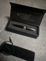 Charles Dickens Floralp Kugelschreiber schwarz neu Swarovski