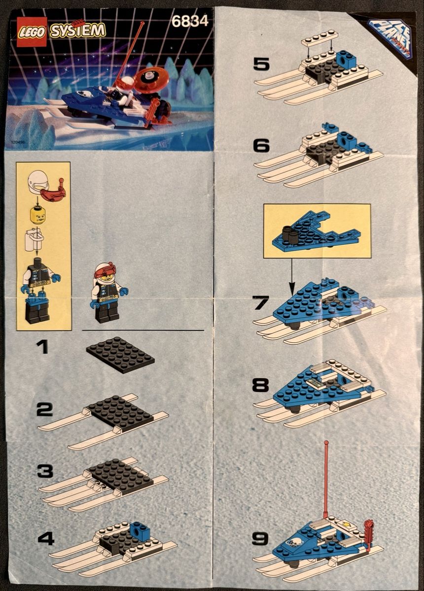 Lego Jeux de construction: Lego 6834 Celestial Sled (Instructions Only) – D'occasion à Bellinzona par Alby_C. 1