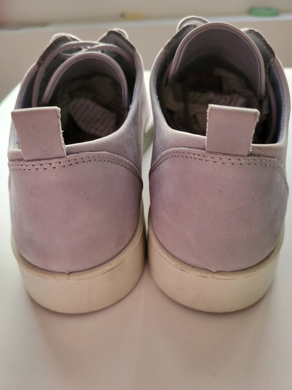 Ecco Scarpe da donna: Ecco Damen Schnürschuhe, Gr. 39 - Leder, hellblau – Nuovo (secondo la descrizione) da Baar venduto da clar6 5