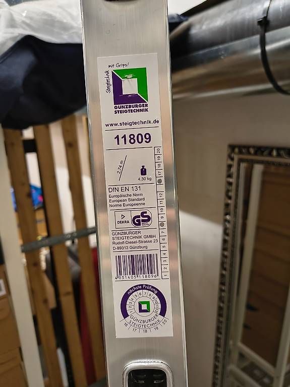 Scale: Sprossen Leiter 274 cm – Usato da Winterthur venduto da fab_j9hp 1